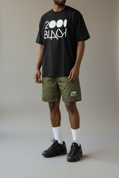 【NEW】2000Black x JS Kyoto "In The Heat" T-Shirt ／ブラック x ホワイト