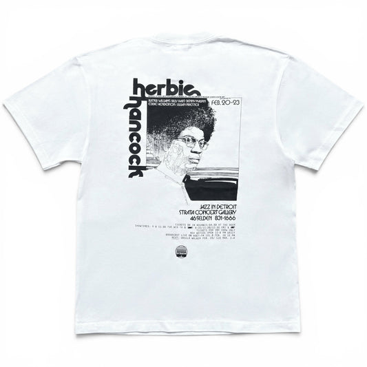 【NEW】Strata Records // Jazzy Sport "Herbie" Tシャツ（ホワイト）