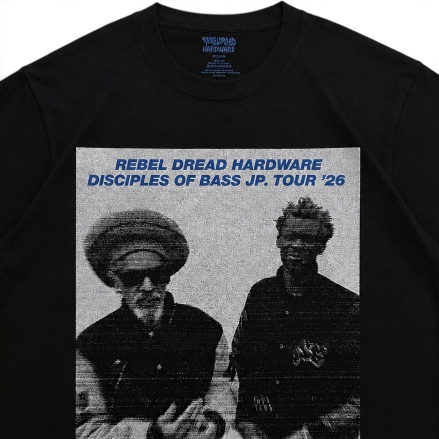 【NEW／限定】 Daddy G x Don  Letts - Disciples Of Bass Tour Tee version.1 ／ブラック