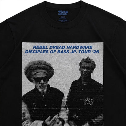 【NEW／限定】 Daddy G x Don  Letts - Disciples Of Bass Tour Tee version.1 ／ブラック