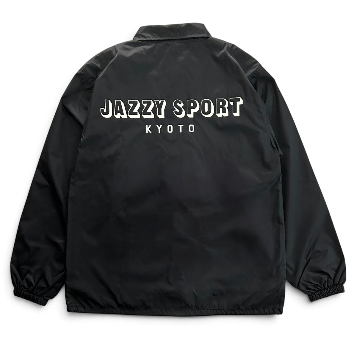 【NEW】Jazzy Sport Kyoto コーチジャケット／ブラック