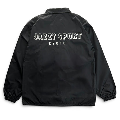 【NEW】Jazzy Sport Kyoto コーチジャケット／ブラック