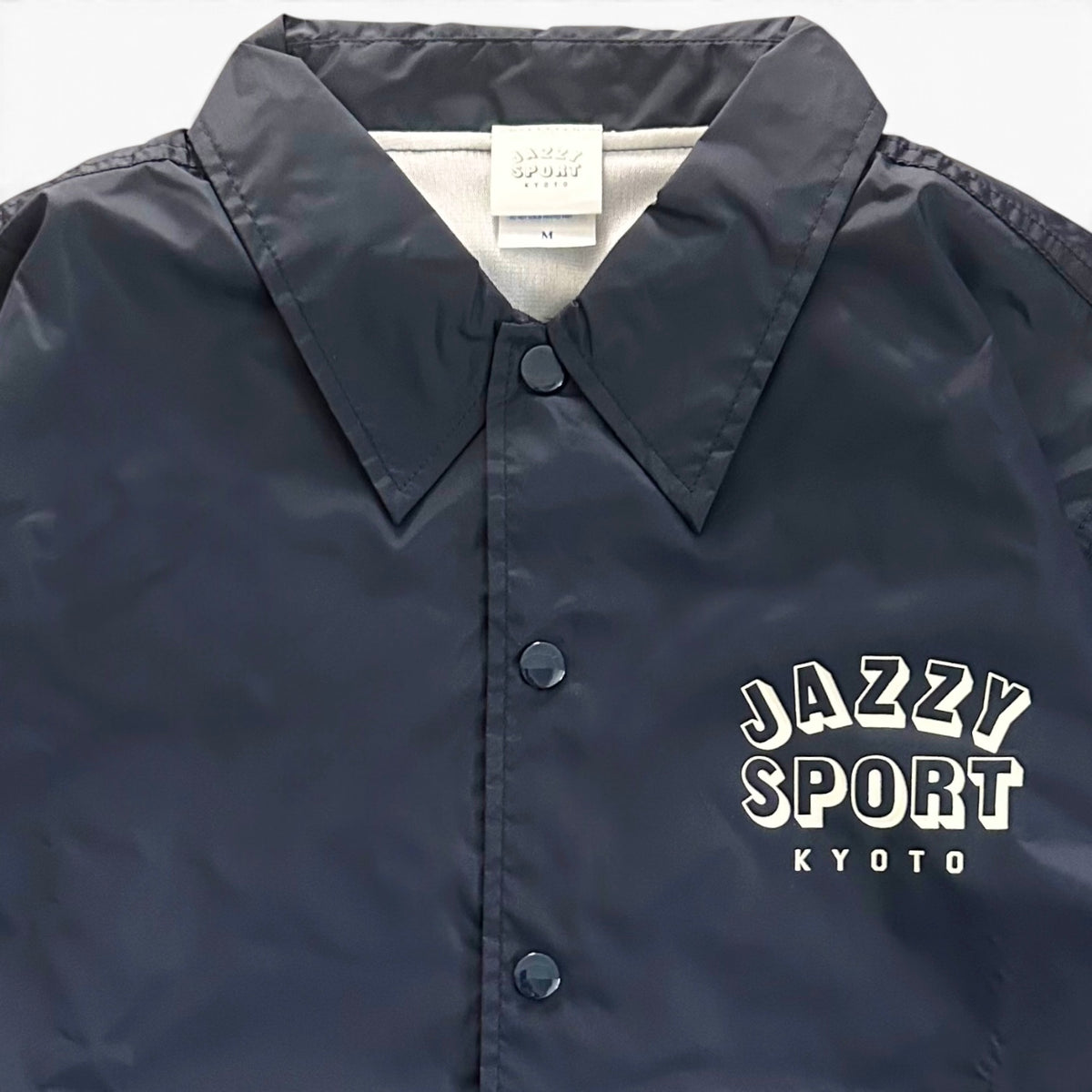 【NEW】Jazzy Sport Kyoto コーチジャケット／ネイビー