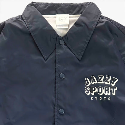 【NEW】Jazzy Sport Kyoto コーチジャケット／ネイビー