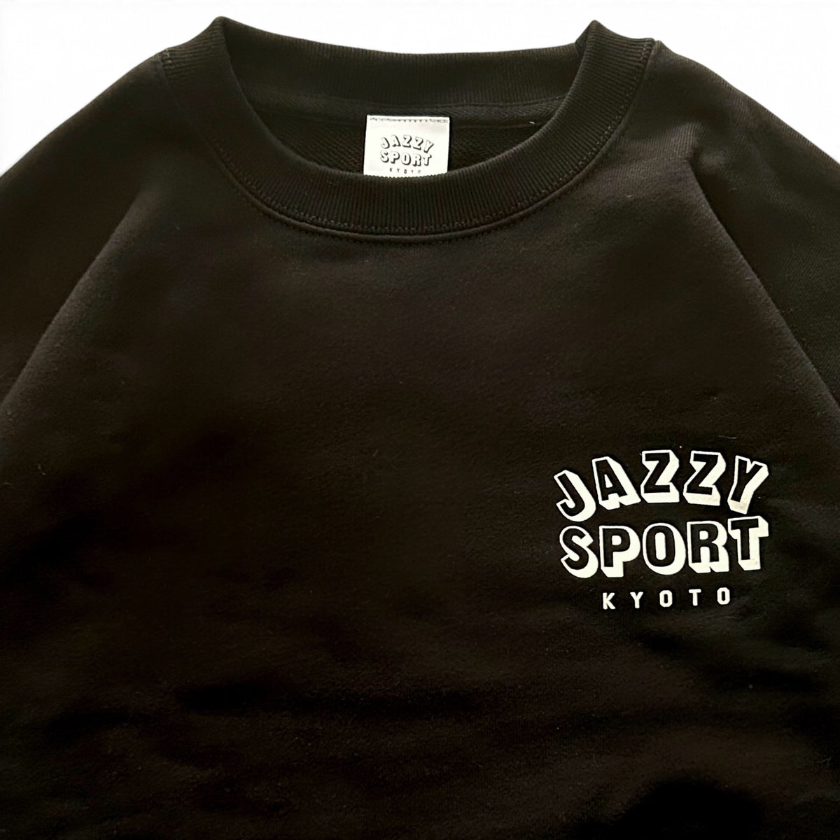 【NEW】Jazzy Sport Kyoto - ロゴ・スウェット／ブラック