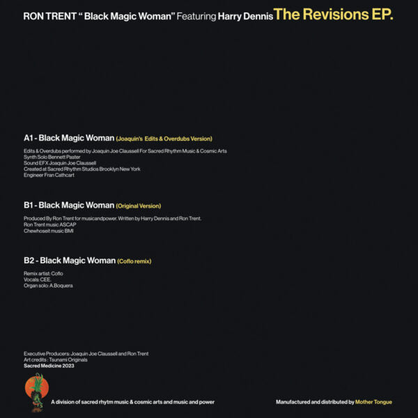 【12"】Ron Trent (feat. Harry Dennis) - Black Magic Woman - The Revisions EP