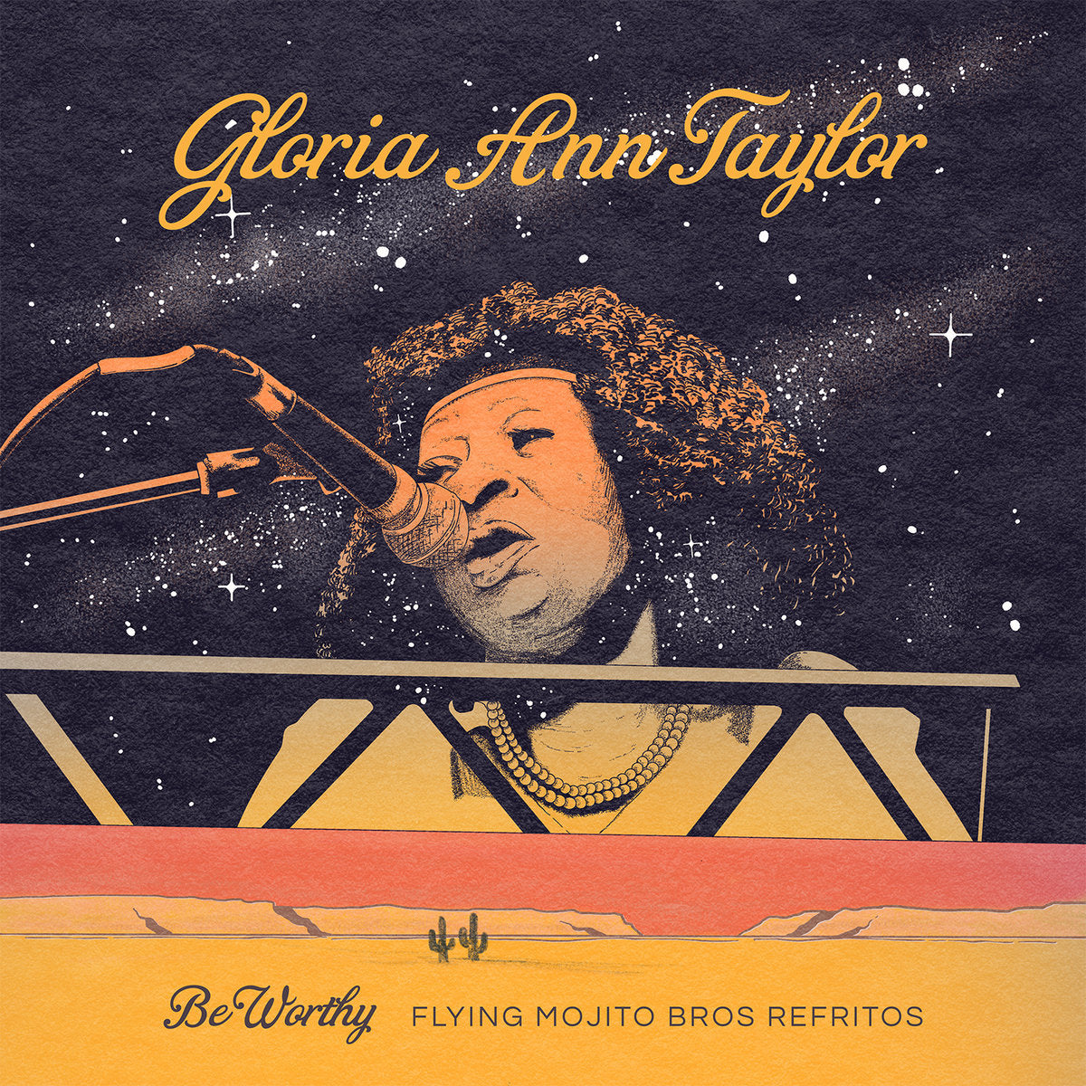 【12"】Gloria Ann Taylor & Flying Mojito Bros - Be Worthy (Flying Mojito Bros Refritos)