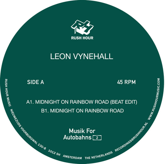 【12"】Leon Vynehall - Midnight On Rainbow Road