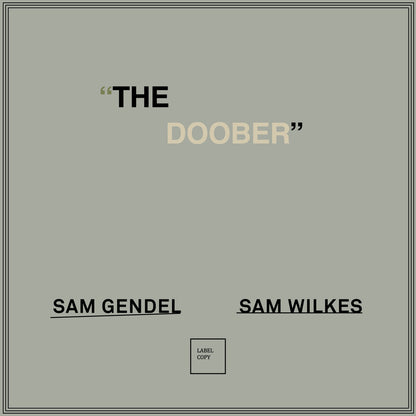 【LP】Sam Gendel & Sam Wilkes - The Doober