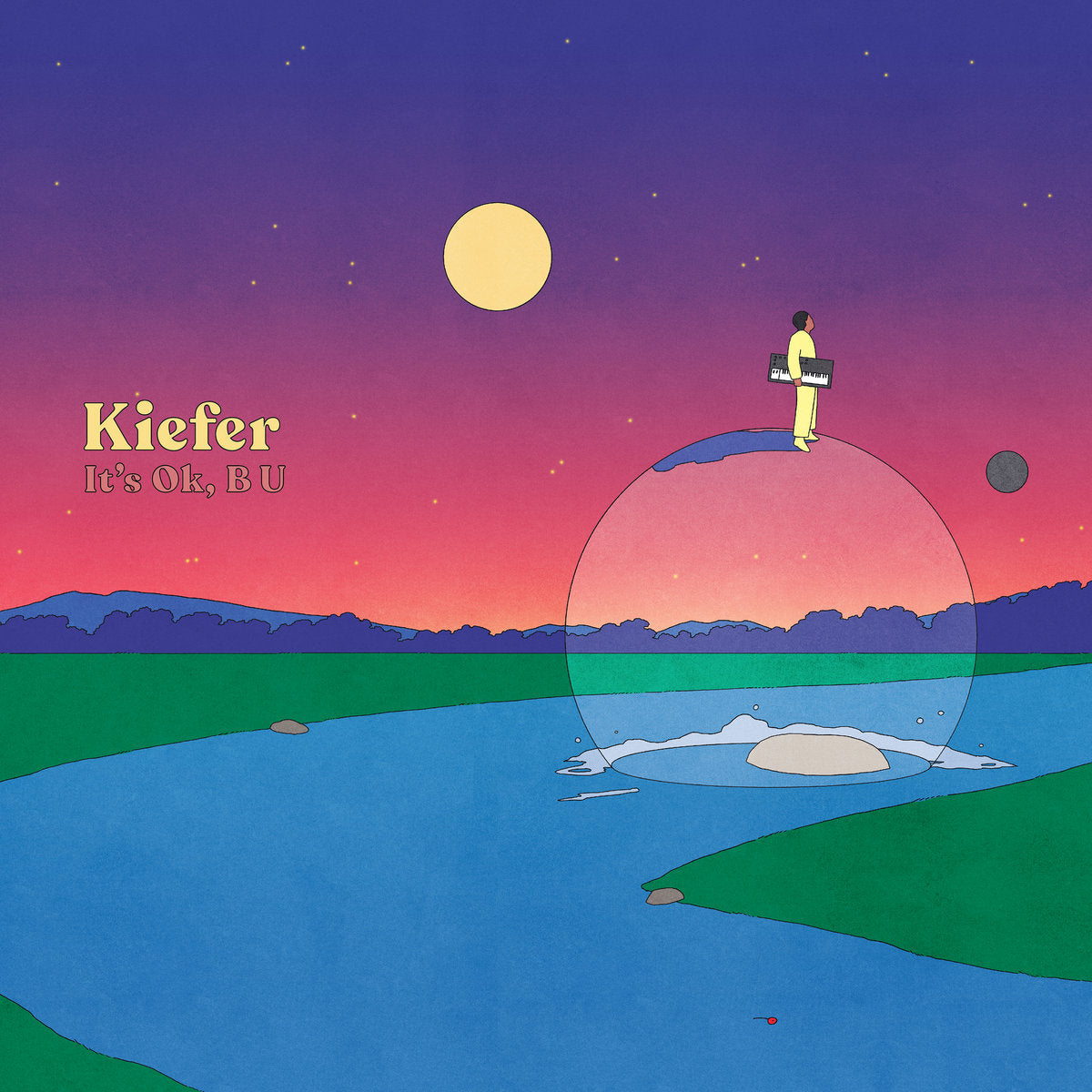 【LP】Kiefer - It’s Ok, B U -2LP(Black Vinyl)-