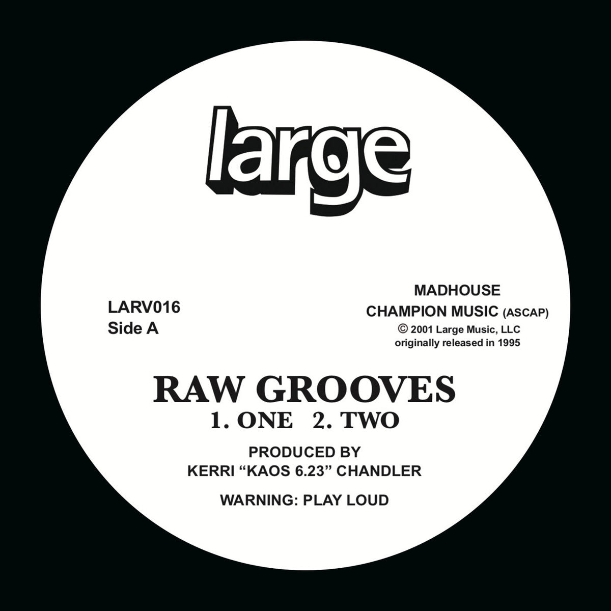 【12"】Kerri Chandler - Raw Grooves