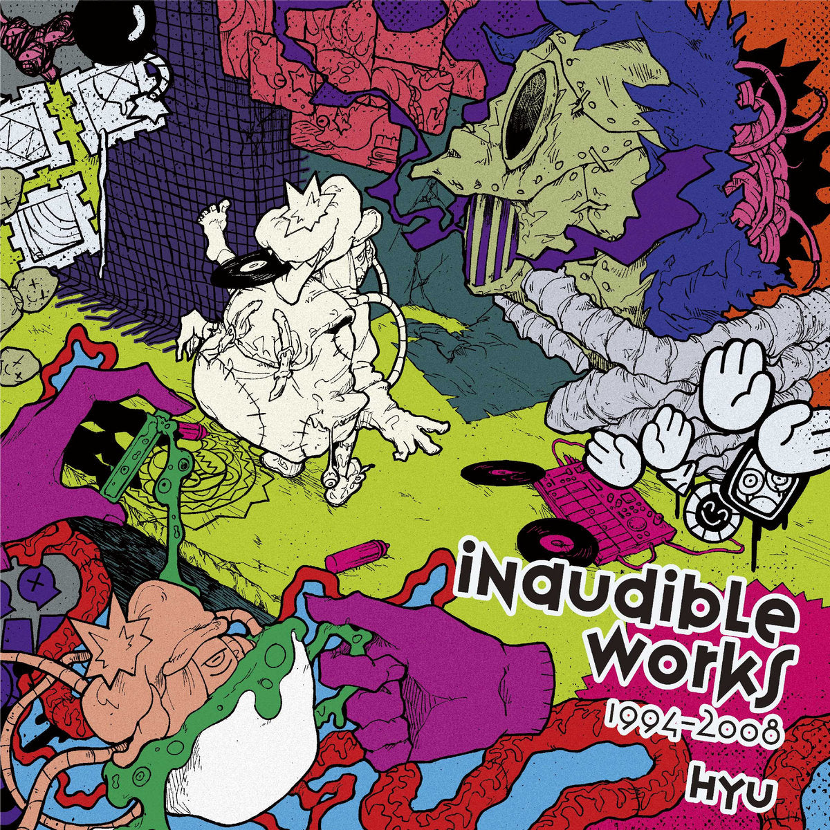 【LP】Hyu - Inaudible Works 1994-2008 -2LP-