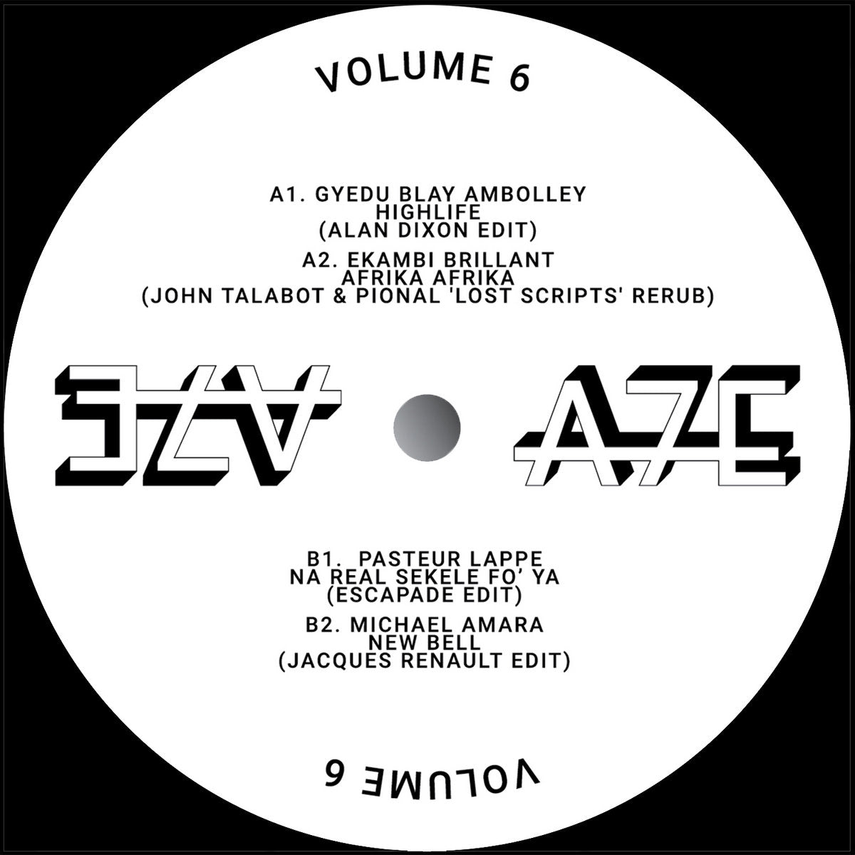 【12"】Various Artists - A7 Edits Volume 6