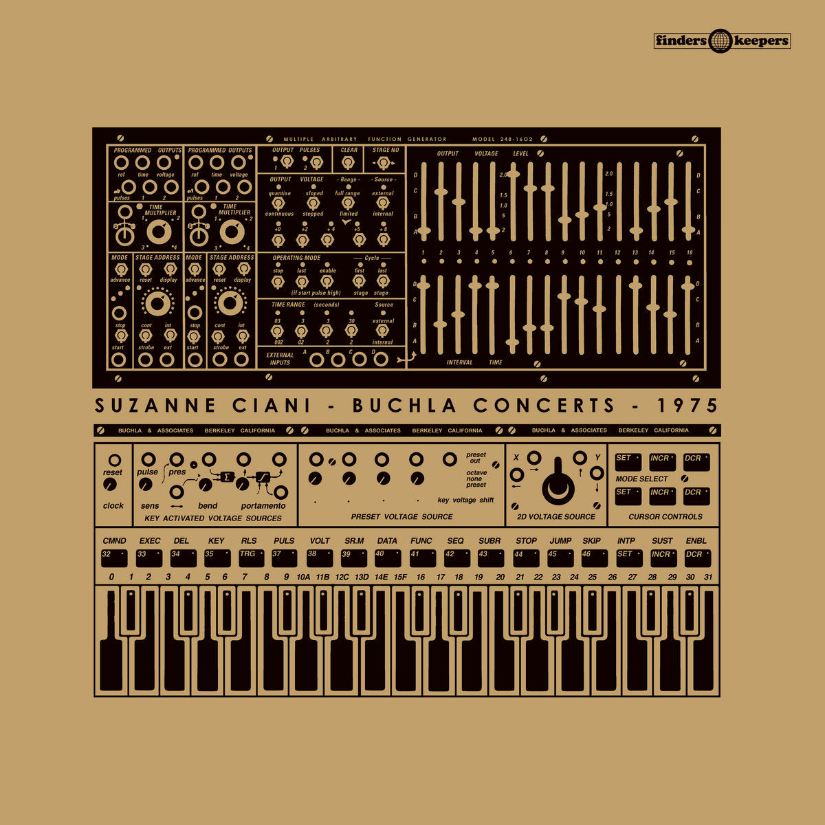 【LP】Suzanne Ciani - Buchla Concerts 1975