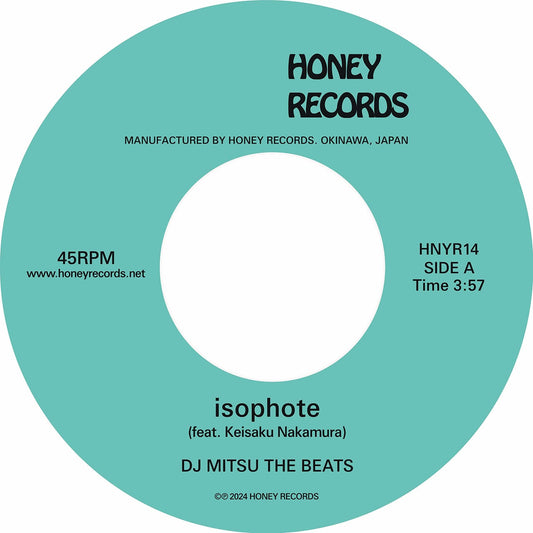 【7"】DJ Mitsu the Beats / Yasu-Pacino - Isophote Feat. Keisaku Nakamura / Trusty