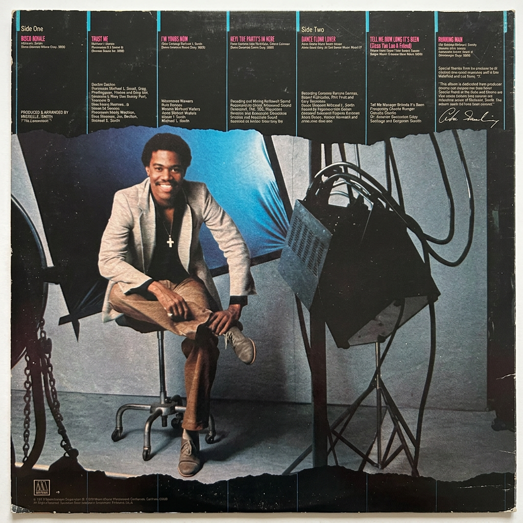 Cuba Gooding Love Dancer 裏ジャケット・現物写真をもとに加工
