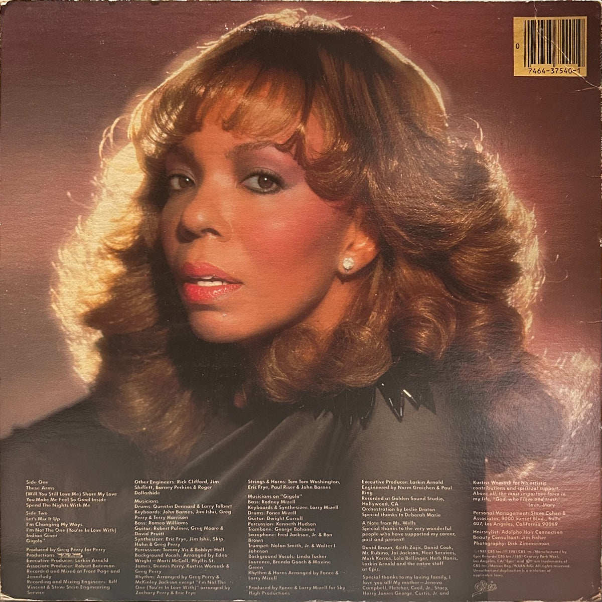【USED】Mary Wells - In And Out Of Love LP