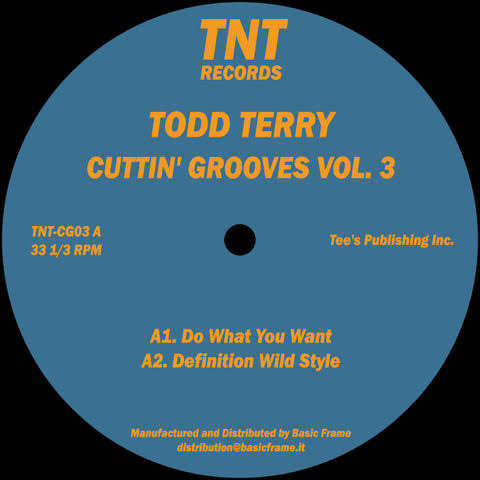 【12"】Todd Terry - Cuttin' Grooves Vol. 3