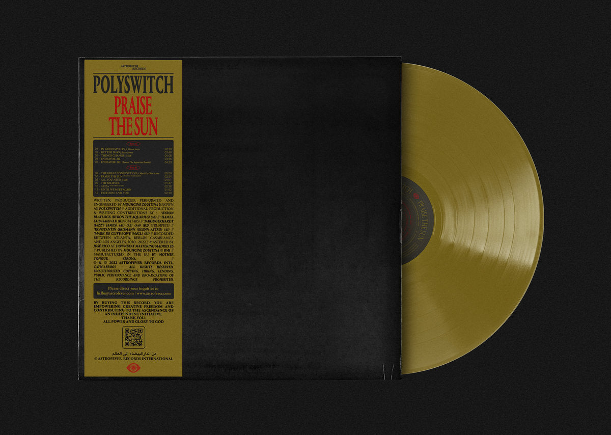 【Restock／LP】Polyswitch - Praise The Sun (Gold Vinyl)