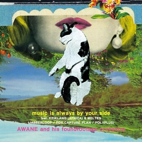 【7"】AWANE and his foundfootage orchestra - music is always by your side / something about us (the LEWD HERTZ live dub)