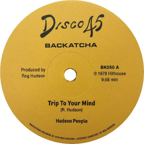【12"】Hudson People - Trip To Your Mind