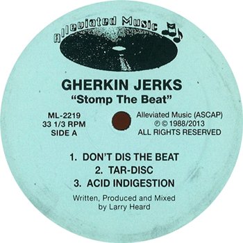 【12"】GHERKIN JERKS - Stomp The Beat EP -Repress-