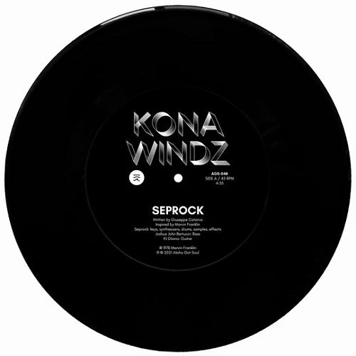 【Restock／7"】Seprock / Marvin Franklin Kona Windz - Kona Winds(Ear Dr.Umz Rxndition)