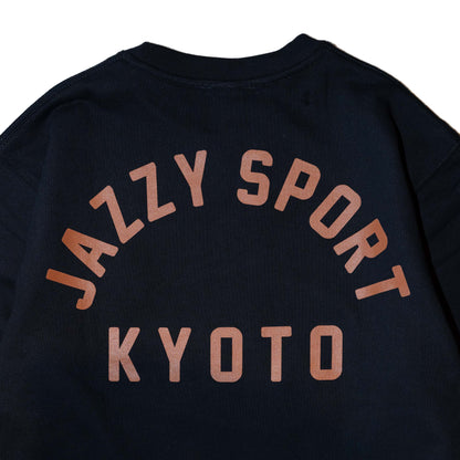 【NEW】JS "Kyoto College Logo" スウェット／ブラック x 黒柿