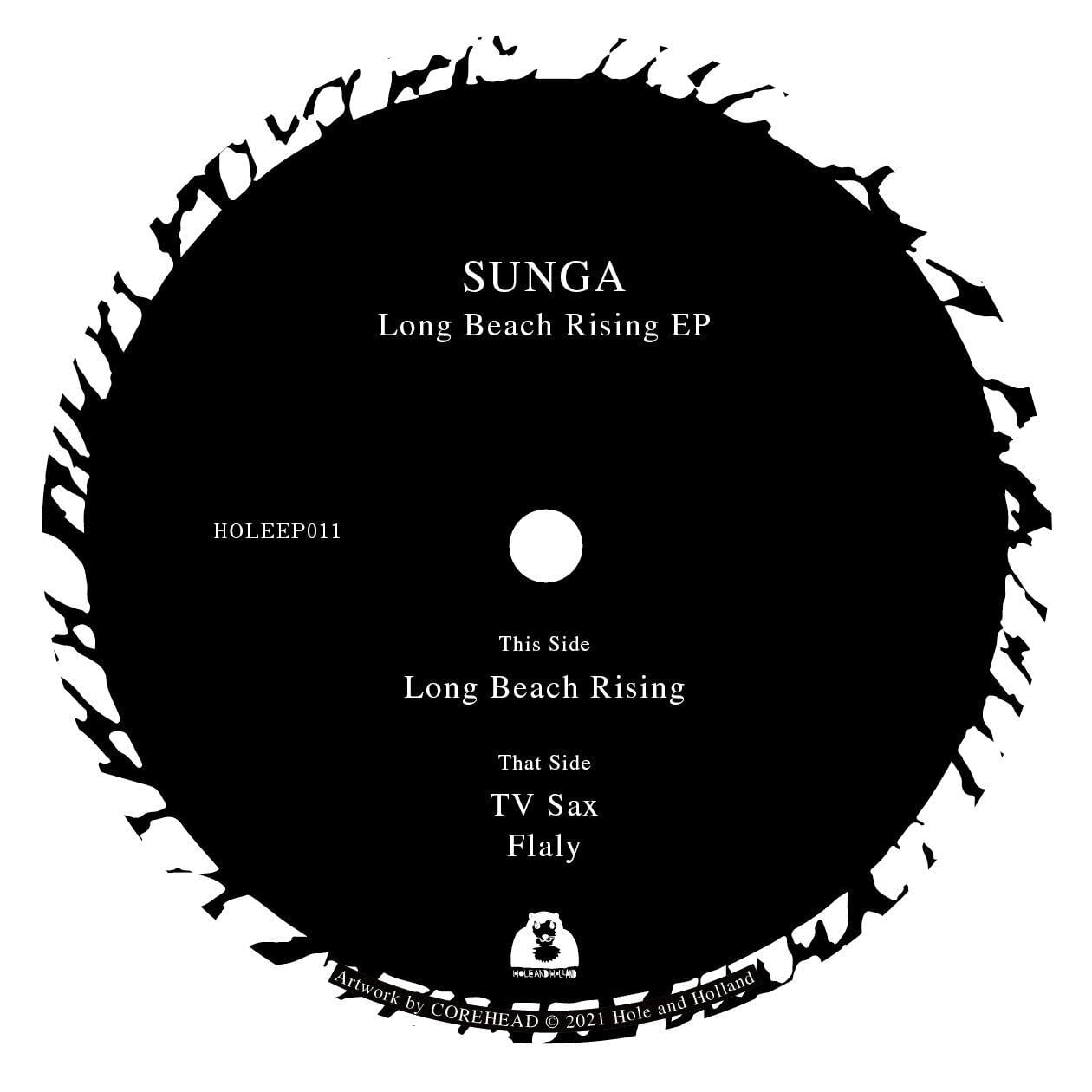 【Restock／12"】SUNGA - Long Beach Rising EP