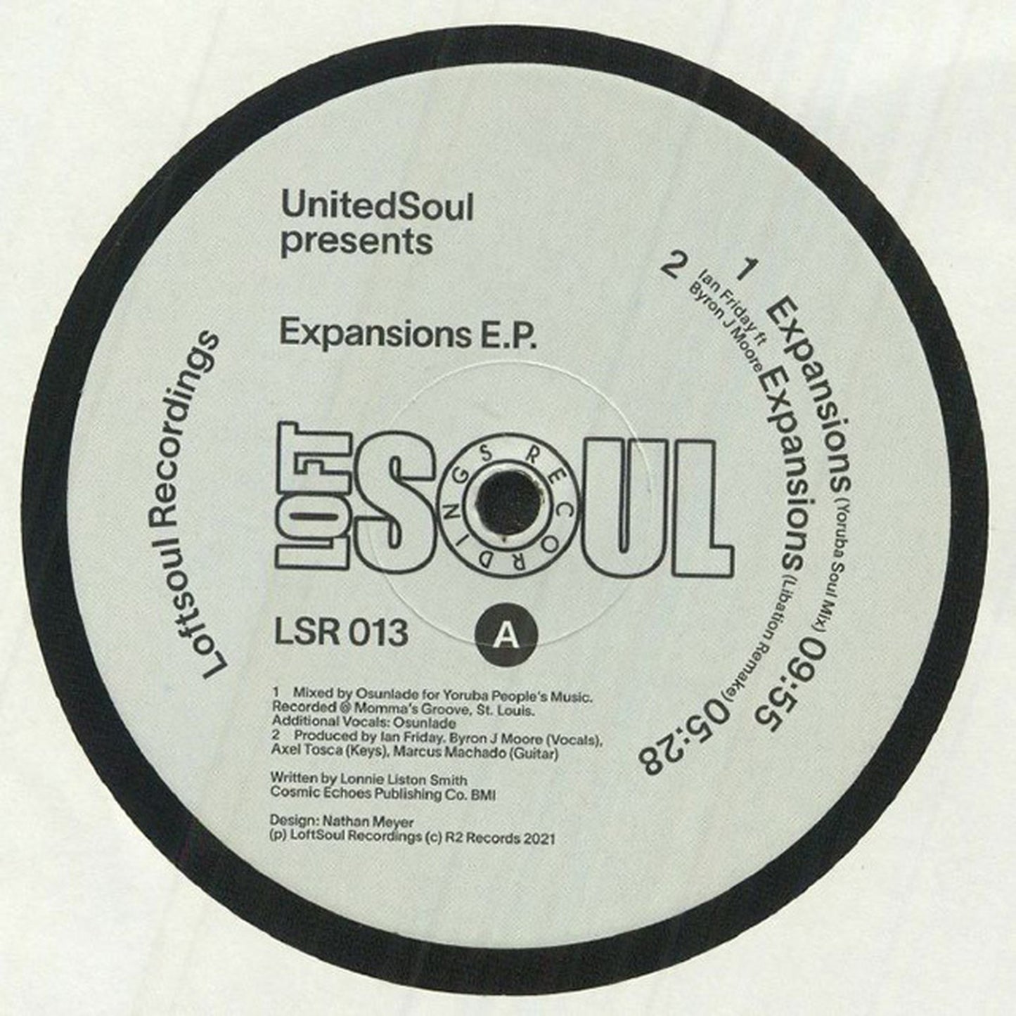 【12"】Unitedsoul - Expansions EP