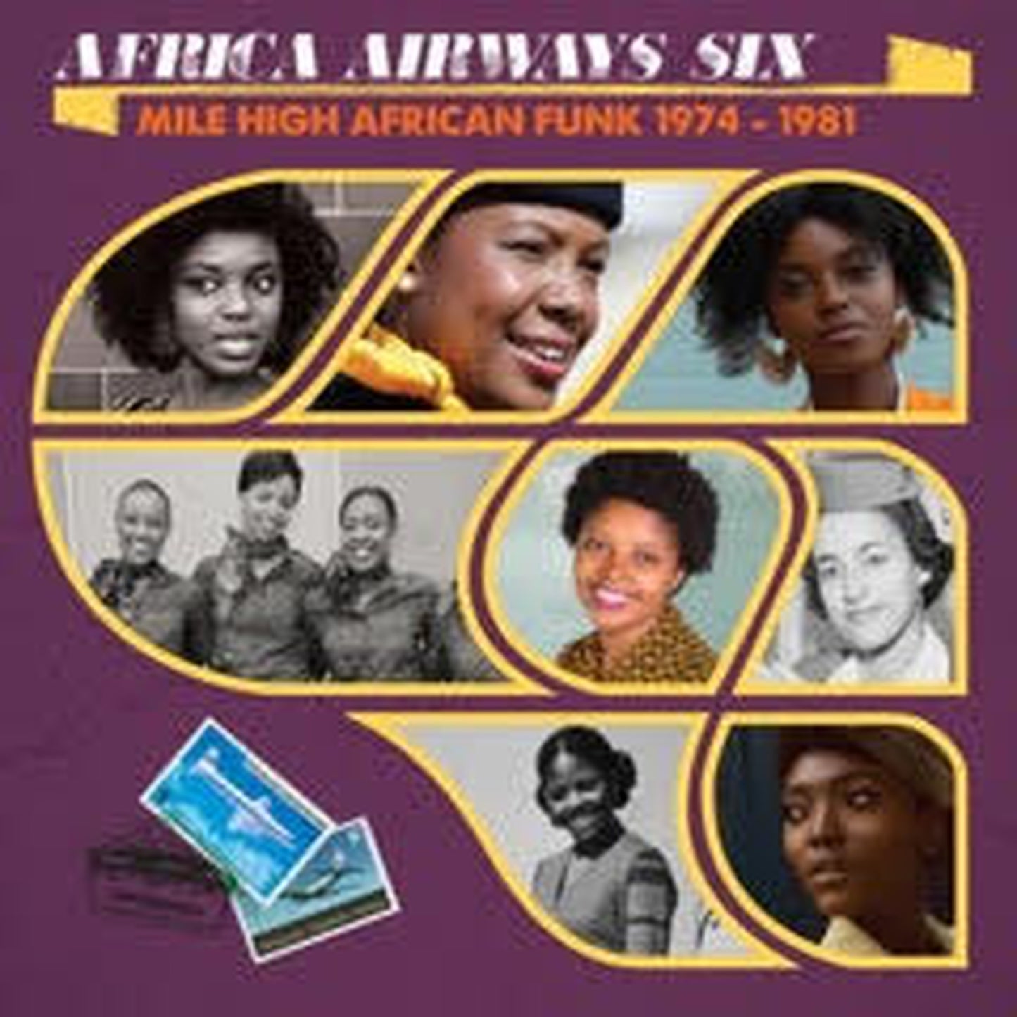 【LP】V.A. - Africa Airways Six（Mile High Funk 1974-1981）