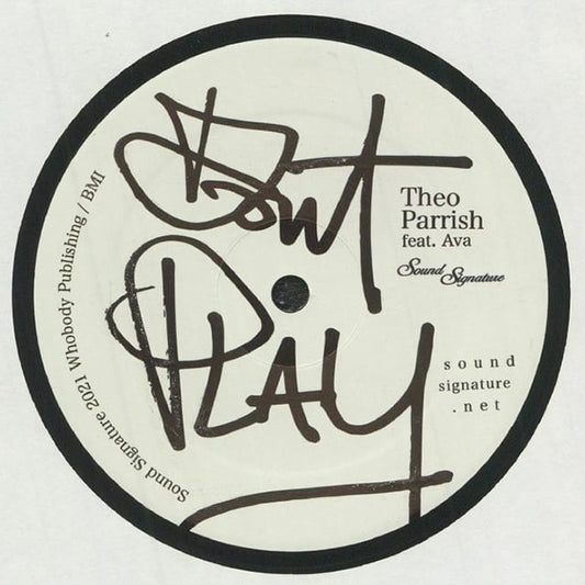 【Restock／12"】Theo Parrish - In Motion