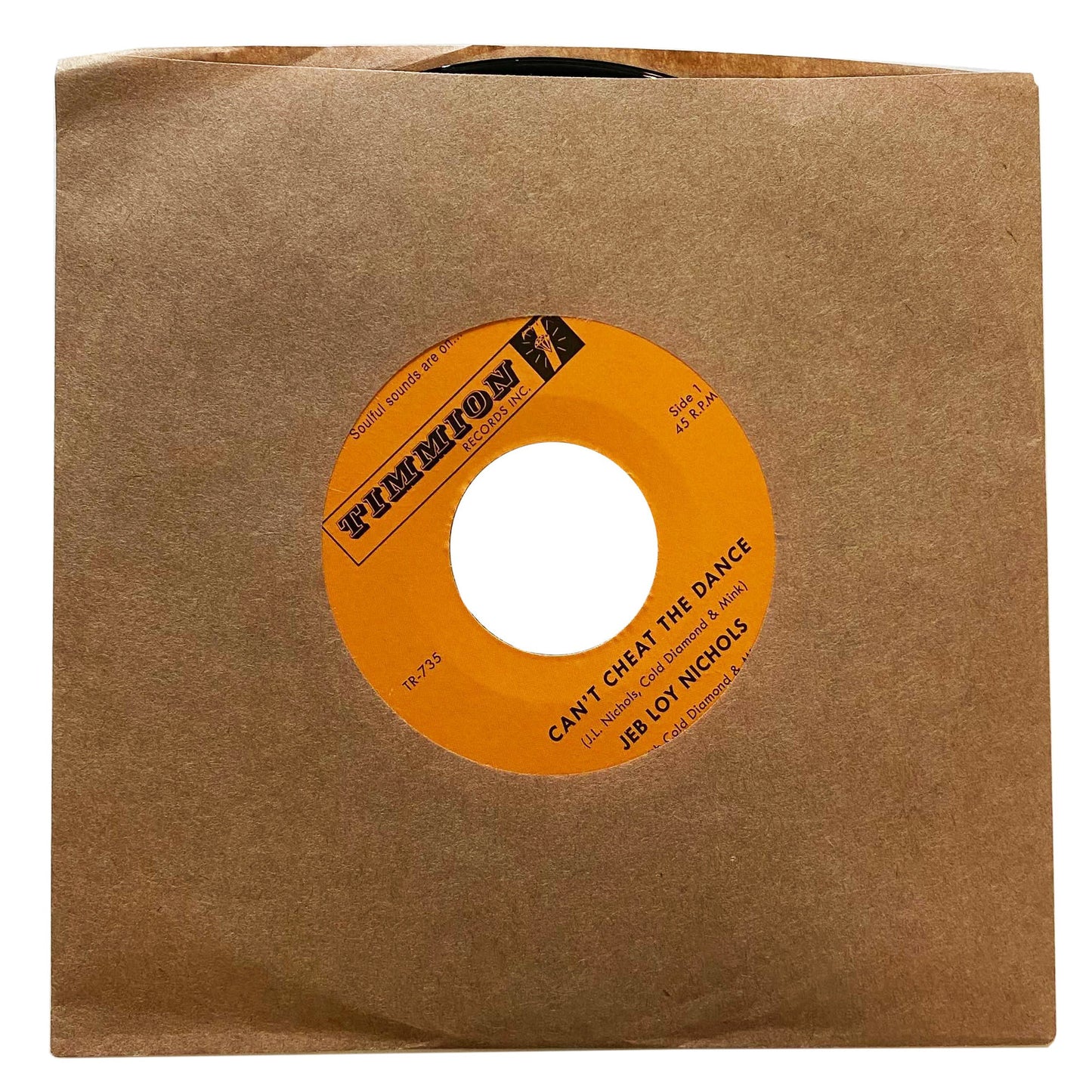 【7"】Jeb Loy Nichols - Can't Cheat The Dance