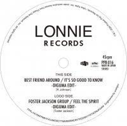 【7"】Best Friend Around / Foster Jackson Group - It's So Good To Kno / Feel The Spirit（DIGUMA EDITS）