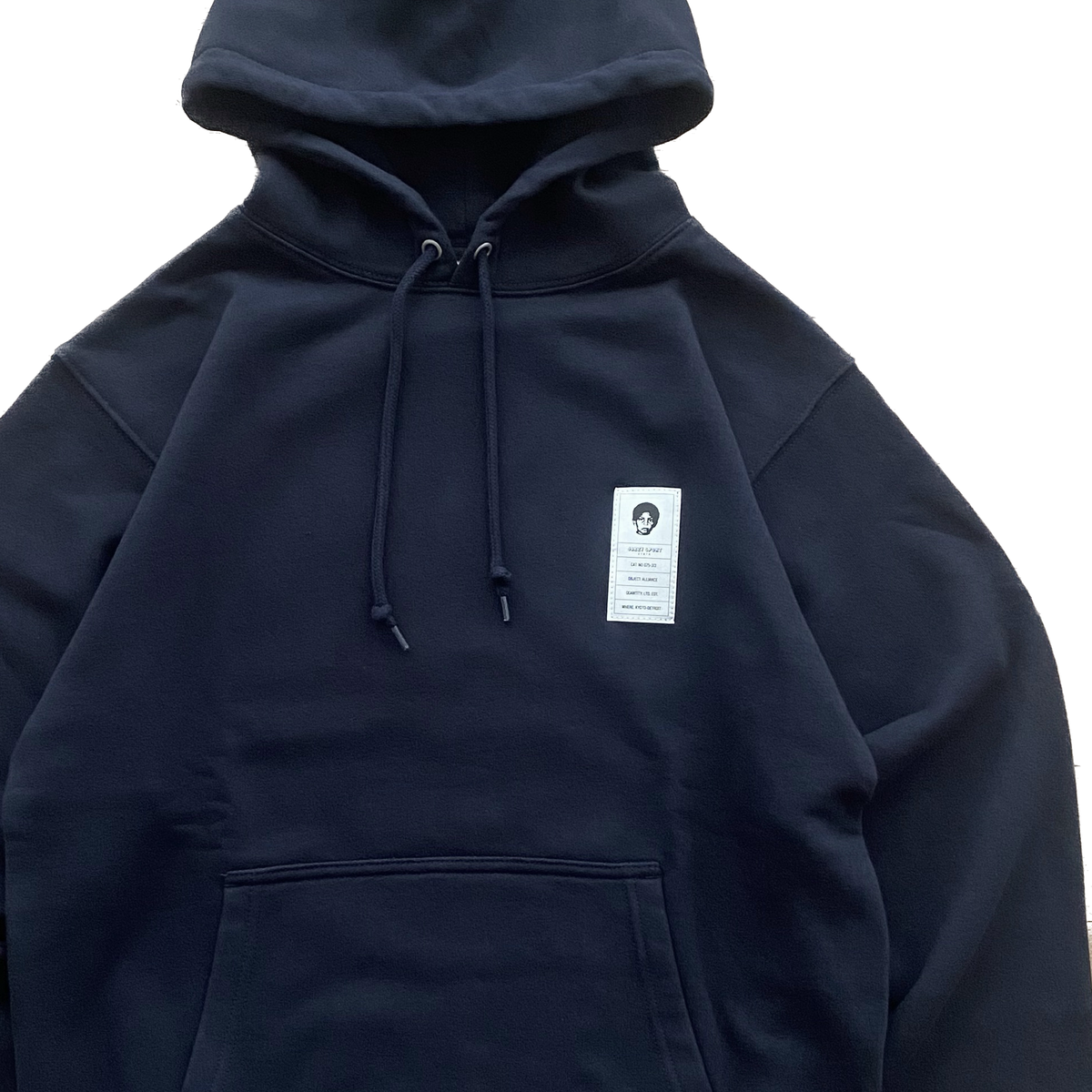 【デッドストック／NEW】Sound Signature x Jazzy Sport Kyoto "Kyoto - Detroit" フーディー ／ネイビー