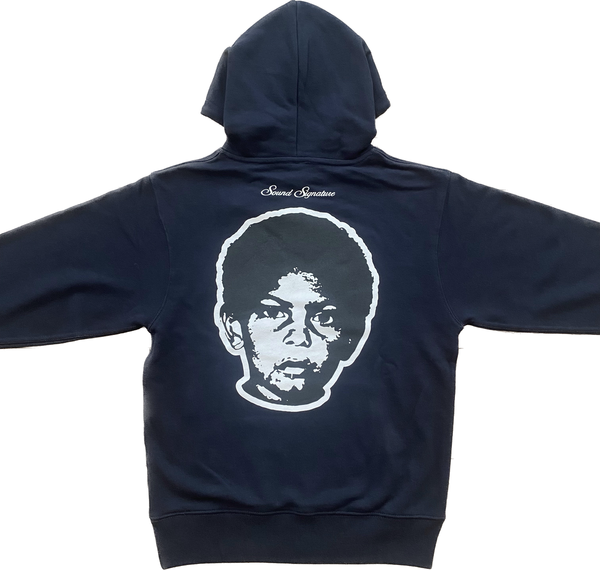 【デッドストック／NEW】Sound Signature x Jazzy Sport Kyoto "Kyoto - Detroit" フーディー ／ネイビー