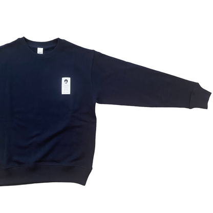 【デッドストック／NEW】Sound Signature x Jazzy Sport Kyoto "Kyoto - Detroit" スウェット ／ネイビー