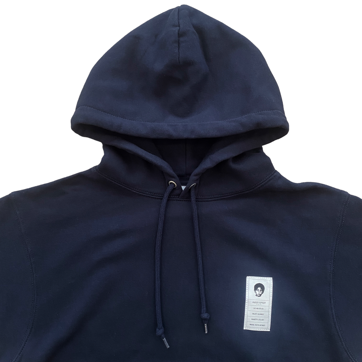 【デッドストック／NEW】Sound Signature x Jazzy Sport Kyoto "Kyoto - Detroit" フーディー ／ネイビー