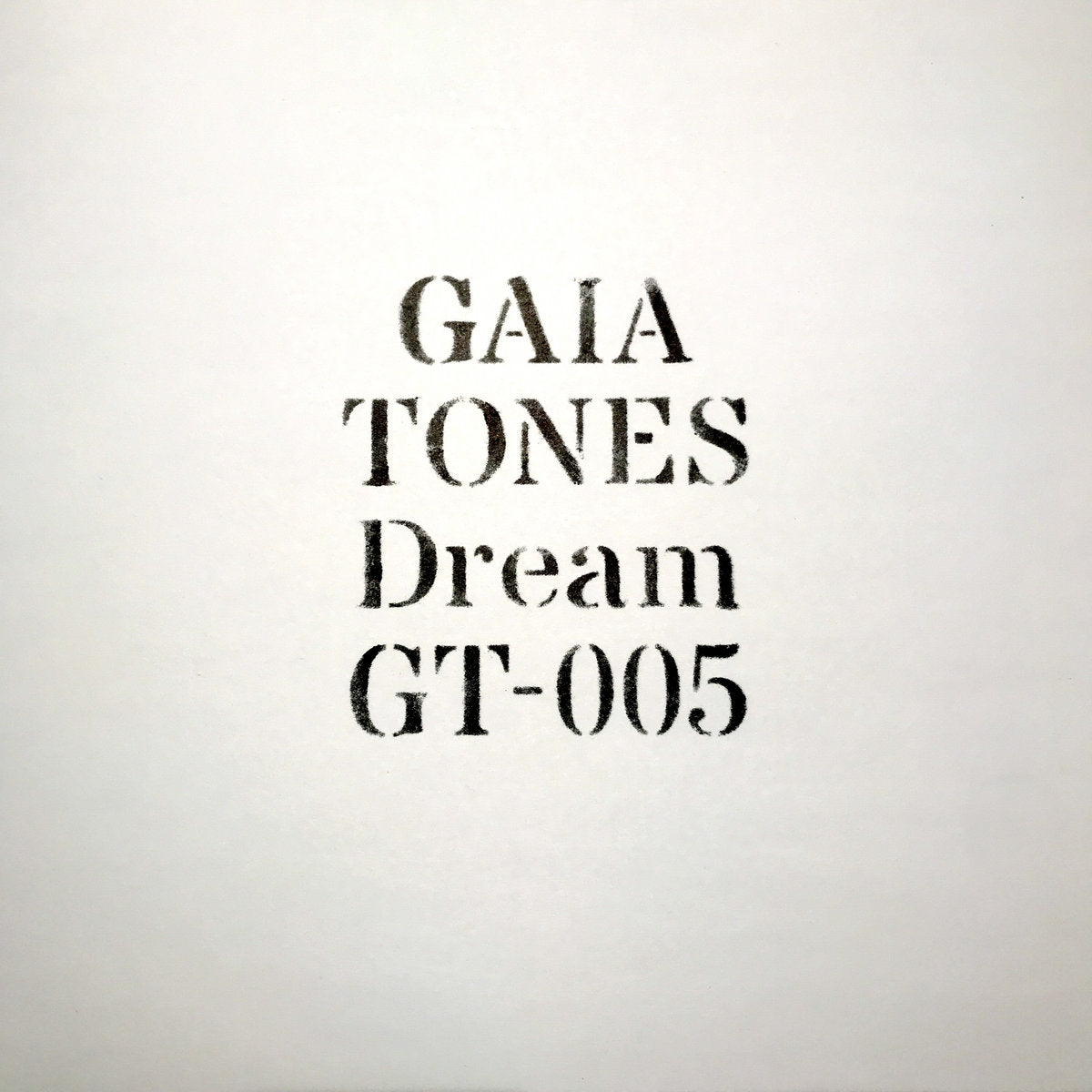 【Restock／12"】Gaia Tones - Dream