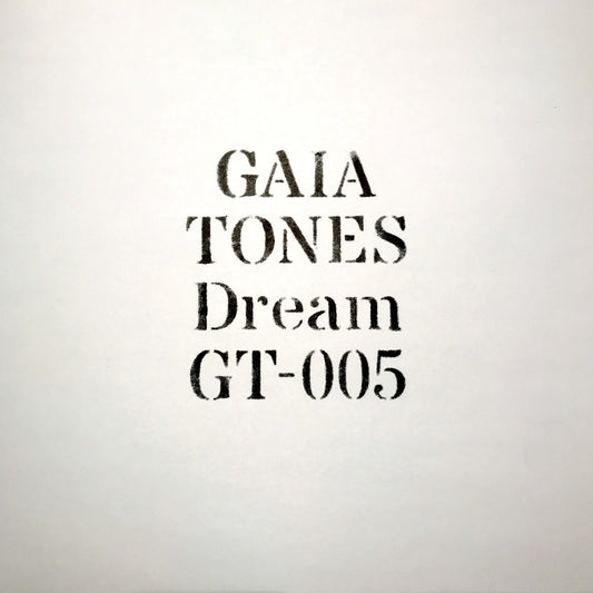 【Restock／12"】Gaia Tones - Dream