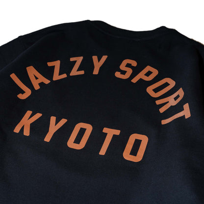 【NEW】JS "Kyoto College Logo" スウェット／ブラック x 黒柿