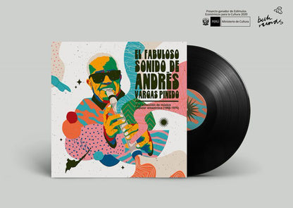 【LP】Andres Vargas Pinedo Favorites - El fabuloso sonido de Andrés Vargas Pinedo: una colección de música popular amazónica (1966-1974)