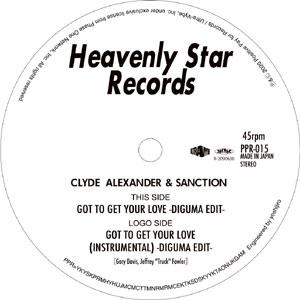 【7"】Clyde Alexander & Sanction - Got To Get Your Love（DIGUMA EDITS）